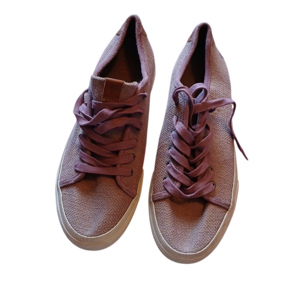 Frye Gia Lace Up Women's‎ Canvas Sneakers Lilac Size 9
